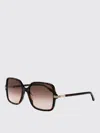 Gucci Sunglasses Woman Brown In Black