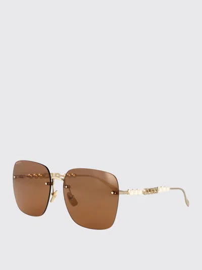 GUCCI GUCCI SUNGLASSES WOMAN BROWN