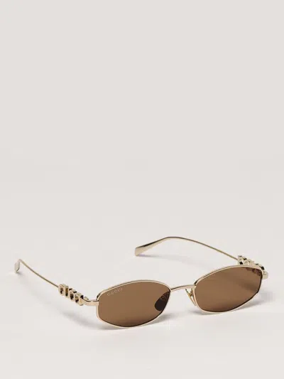 Gucci Sunglasses Woman Gold