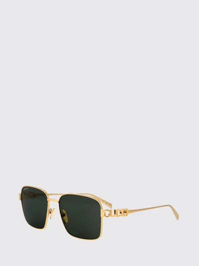 Gucci Sunglasses Woman Gold In Brown
