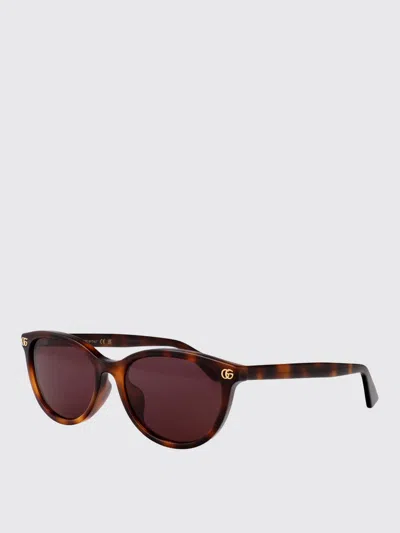 Gucci Sunglasses Woman  In Brown