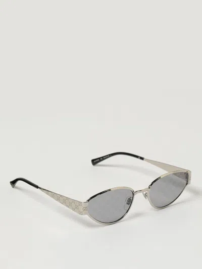 Gucci Sunglasses Woman Silver