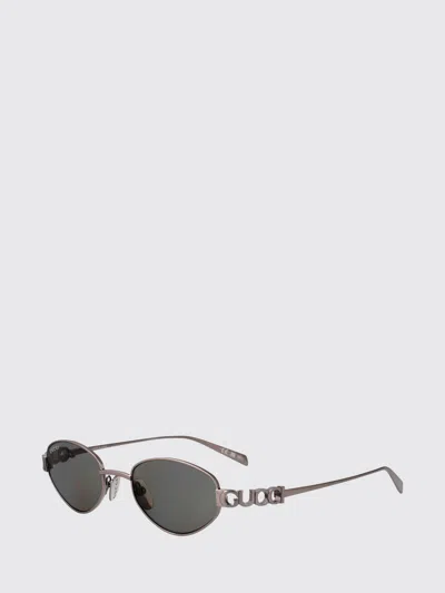 Gucci Sunglasses Woman Silver In Brown