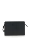 Gucci Super Mini Crossbody Bag With Logo Patch In Leather Man In Multicolor