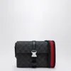 Gucci Men's Super Mini Gg Bag In Black
