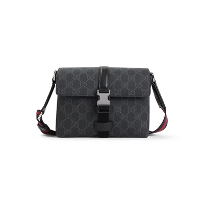 Gucci Super Mini Gg Black Bag