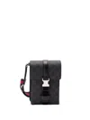 Gucci Super Mini Gg Messenger Bag In Black