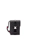 Gucci Super Mini Gg Messenger Bag In Black