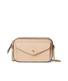 Gucci Mini Gg Leather Shoulder Bag In Nude