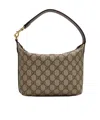 Gucci Ophidia Gg Super Mini Canvas Shoulder Bag In Brown
