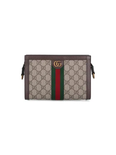 Gucci Super Mini Ophidia Bag In Multi