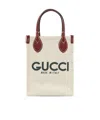 Gucci Logo-print Tote Bag In White