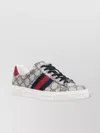 Gucci Ace Monogram Canvas Low-top Sneakers