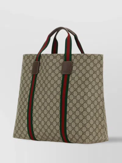 Gucci Supreme Fabric Medium Tender Tote Bag