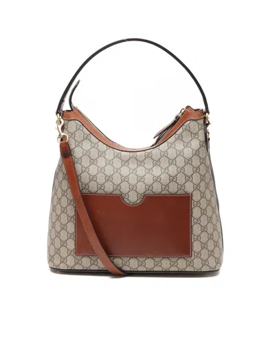 Gucci Supreme Linea Hobo Bag In Multi