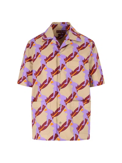 GUCCI SURFER PRINT SHIRT