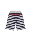 Gucci Sweat Short For Boy In Light Grey Mel/mc