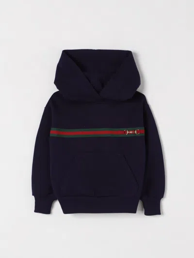 Gucci Jumper  Kids Colour Blue In Black