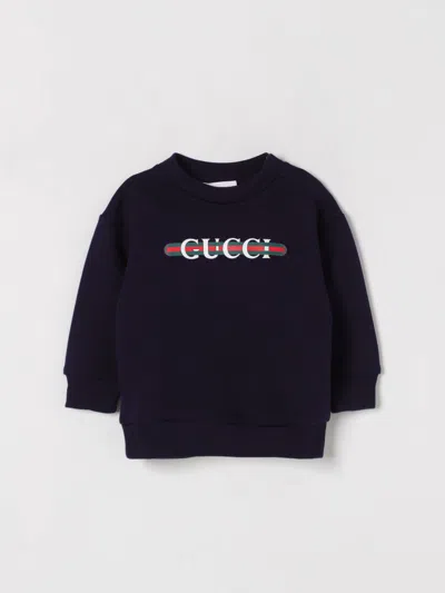 Gucci Babies' Jumper  Kids Colour Blue In Black