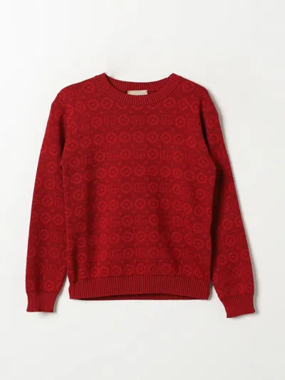 Gucci Sweater  Kids Color Navy In Red