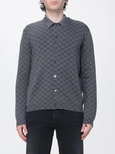 Gucci Sweater Men In Gray