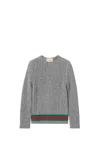 Gucci J Ls Crew Neck In Multicolor