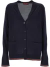 Gucci Blue Navy Silk Cashmere Sweater In Blue