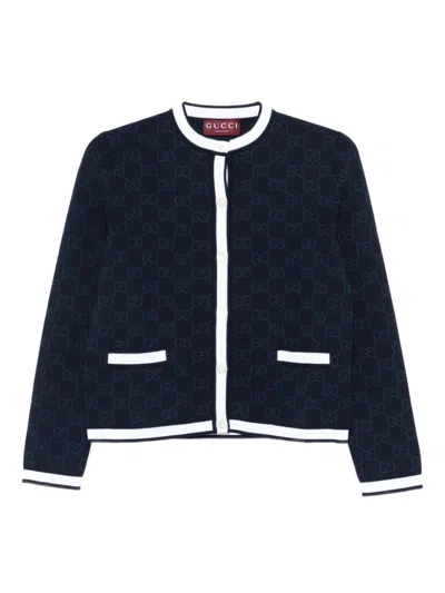 Gucci Sweaters Blue