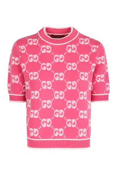 Gucci Sweaters In Pink