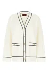 Gucci Incrocio Gg Ribbed-knit Cardigan