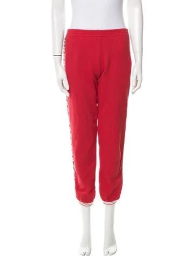 Pre-owned Gucci Kids' Sweatpants In Red