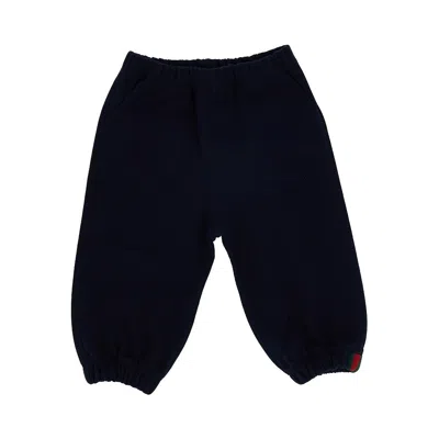 Gucci Kids' Sweatpants With Web Detail In Black