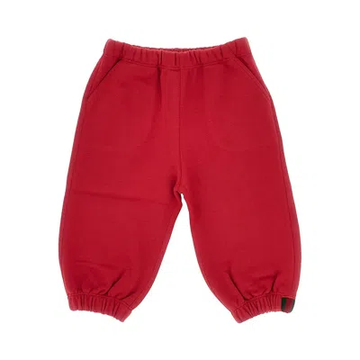 Gucci Kids' Sweatpants With Web Detail In Red