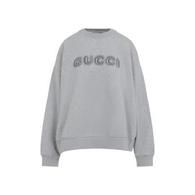 Gucci Sweatshirt In Gray