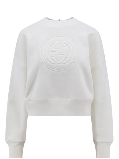 Gucci Sweatshirt In White