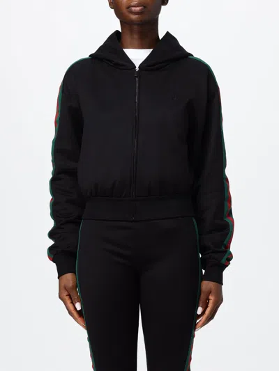Gucci Sweatshirt Woman In Black