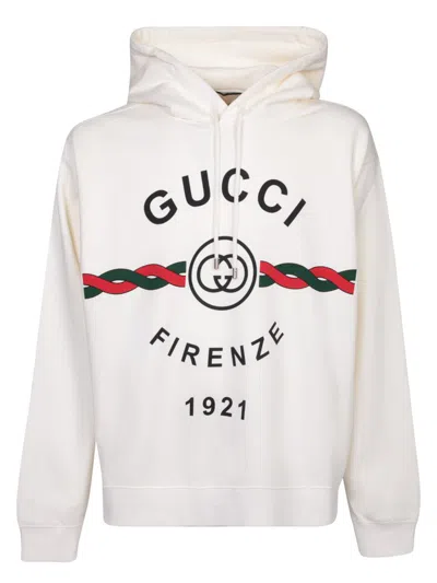 Gucci Sweatshirts In White