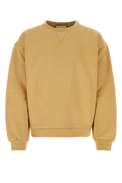 Gucci Sweatshirts In Yellow