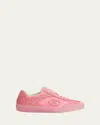 Gucci Sweet Suede G74 Sneakers In Pink