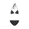 Gucci Swimsuit Gg Pattern In Gray