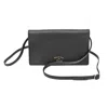 GUCCI GUCCI SWING BLACK LEATHER WALLET  (PRE-OWNED)