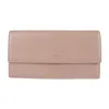 GUCCI GUCCI SWING PINK LEATHER WALLET  (PRE-OWNED)