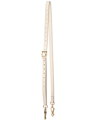 Gucci Sylvie Leather Shoulder Strap In White