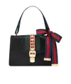 Gucci Sylvie Series Small Shoulder Backpack In Black