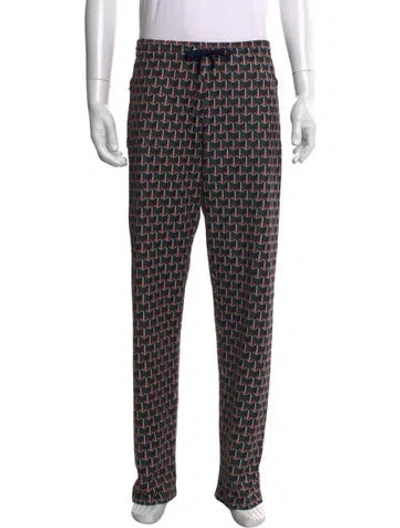 Pre-owned Gucci Sylvie Web Accent Joggers In Green