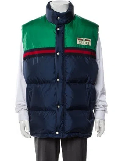 Pre-owned Gucci Sylvie Web Accent Vest W/ Tags In Multi