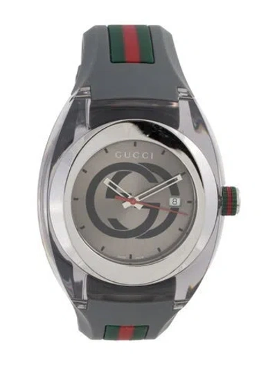 Pre-owned Gucci Sync Watch In Multicolor