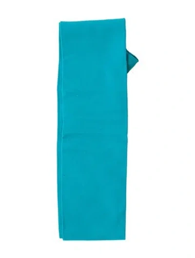 Pre-owned Gucci Synthetic-blend Gg Logo Tights W/ Tags In Blue