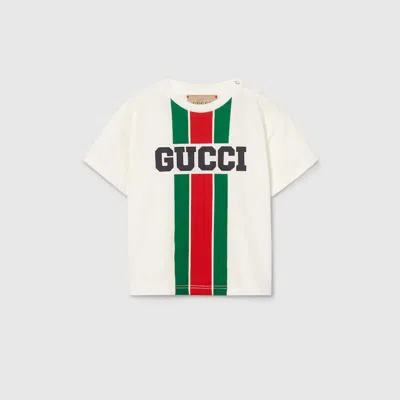 GUCCI PRINTED COTTON T-SHIRT