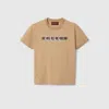 GUCCI GUCCI COTTON JERSEY T-SHIRT WITH PRINT